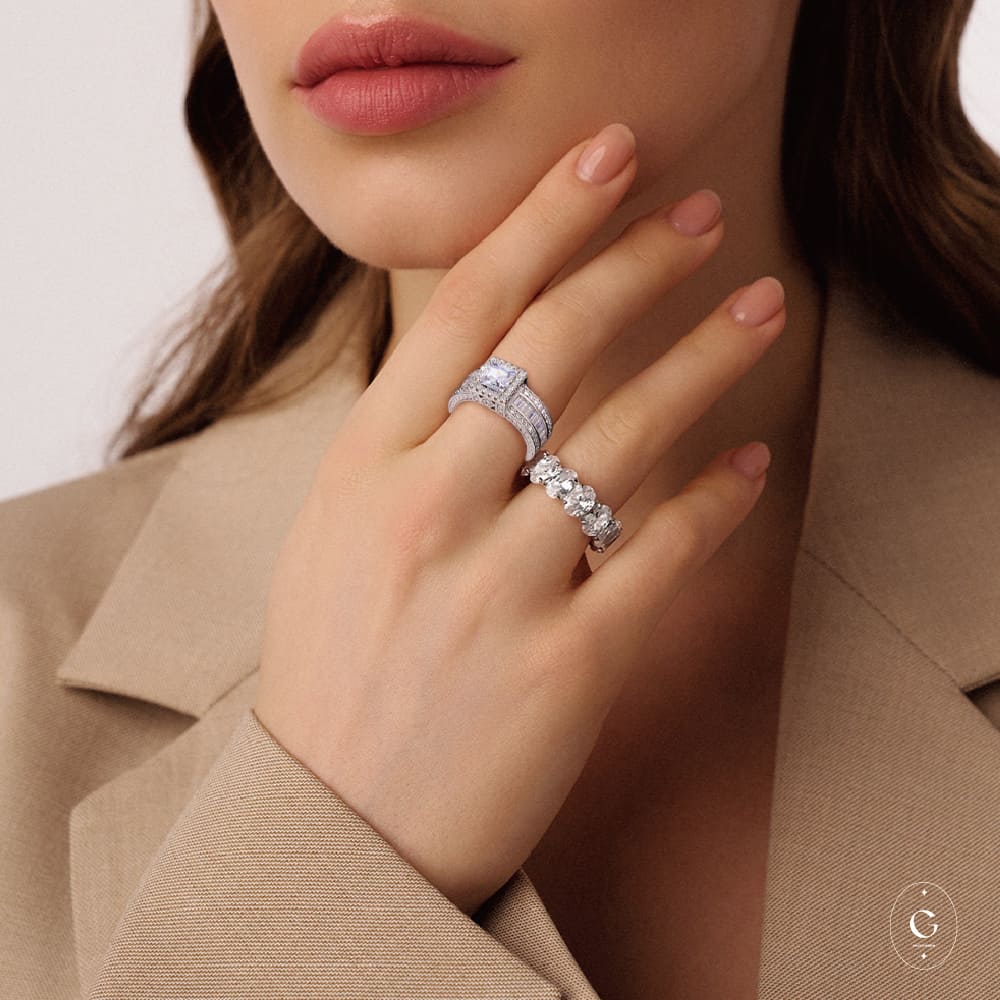 Timeless Blaze Solitaire Ring