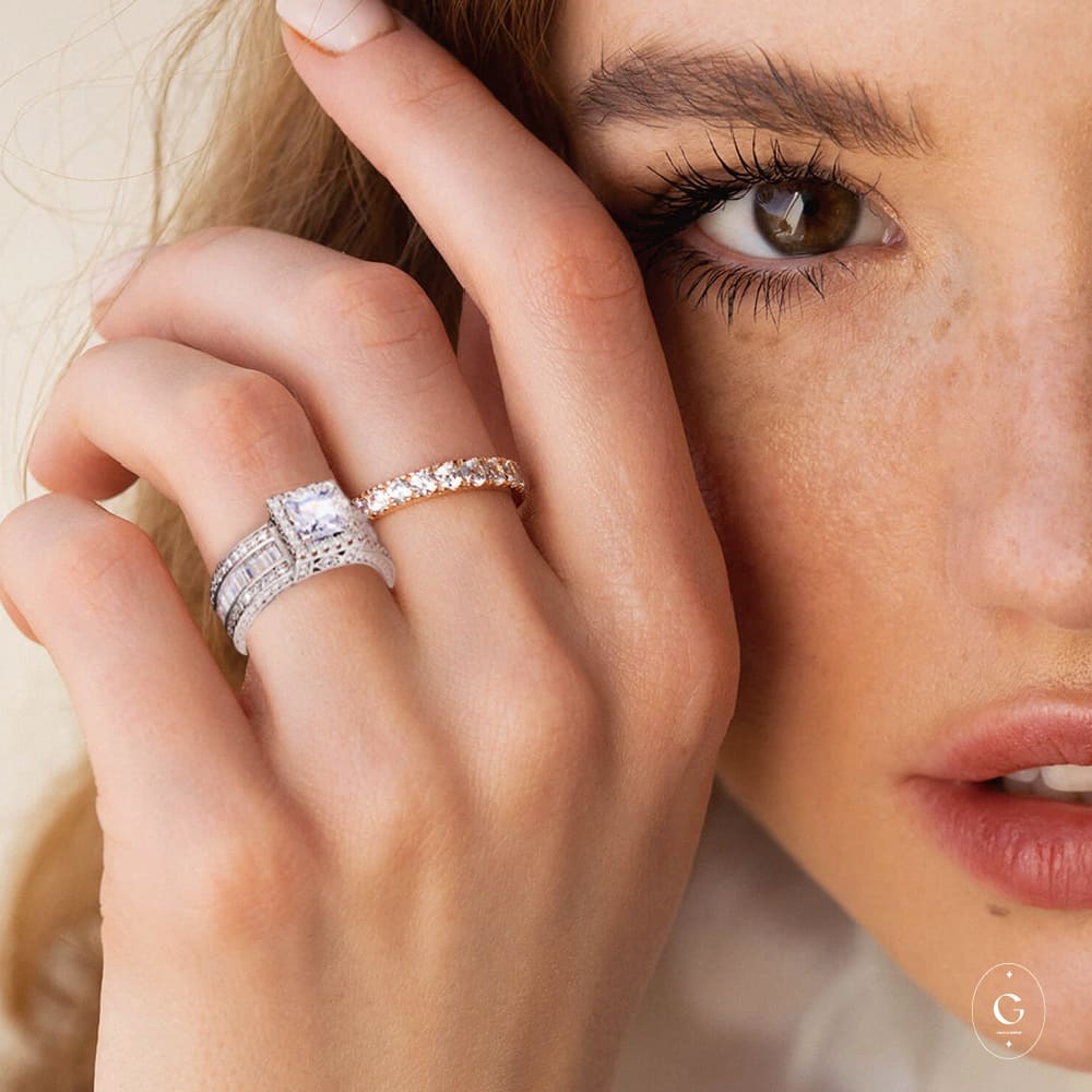 Timeless Blaze Solitaire Ring