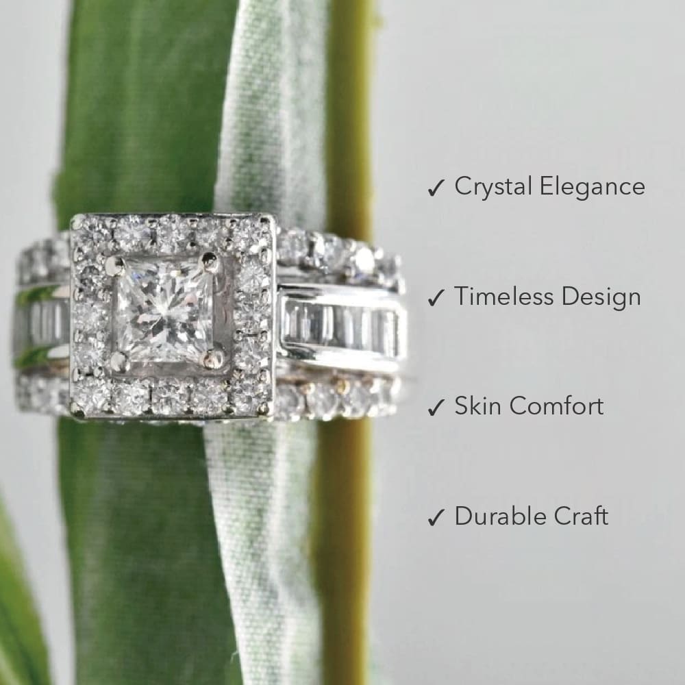 Timeless Blaze Solitaire Ring