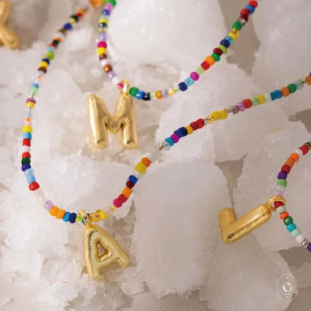 Color Muse Initial Necklace