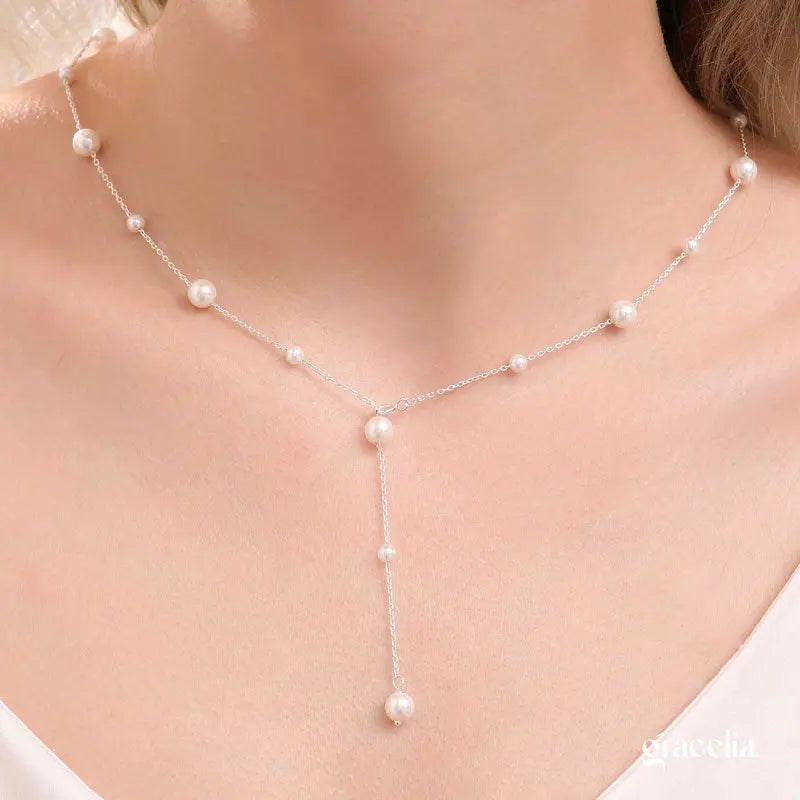 Starry Night Pearl Necklace