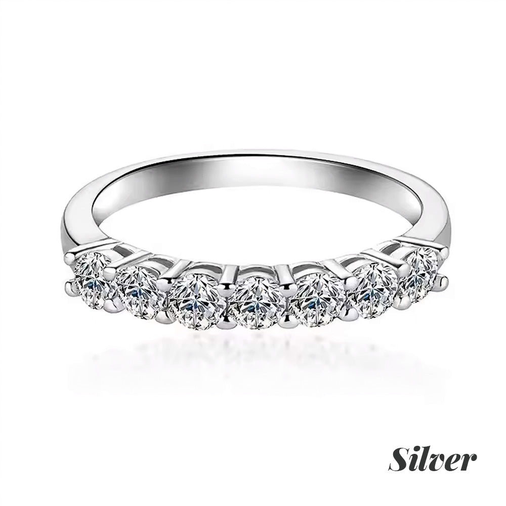 Luminous Golden Twilight Ring