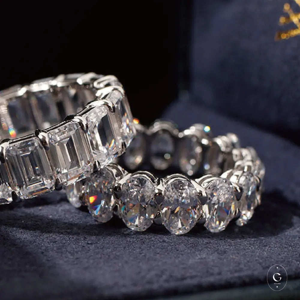 Forever Gleam Eternity Ring