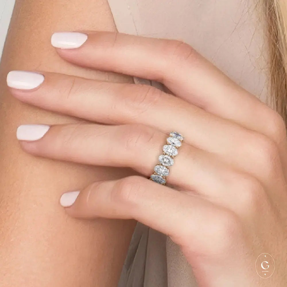 Forever Gleam Eternity Ring