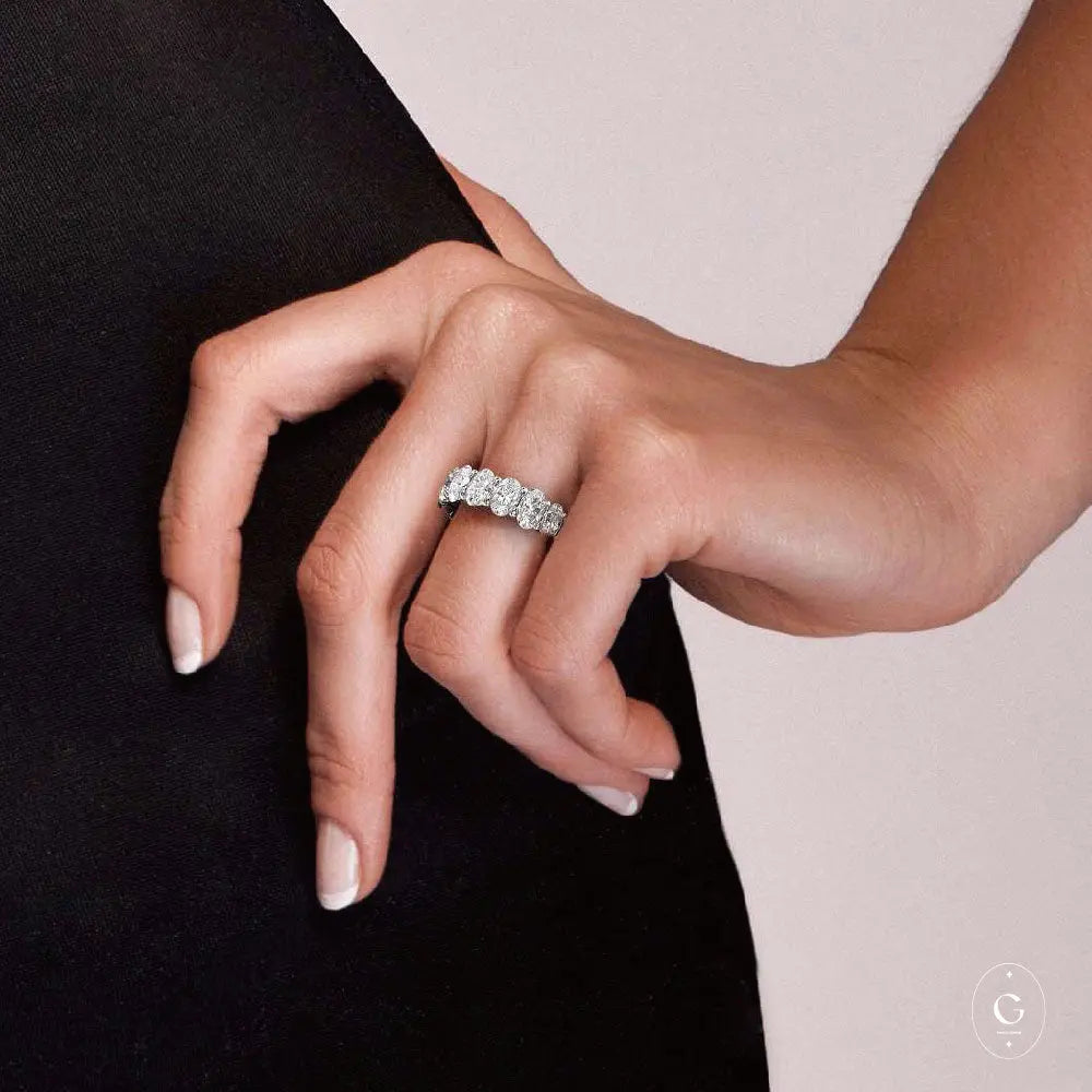 Forever Gleam Eternity Ring
