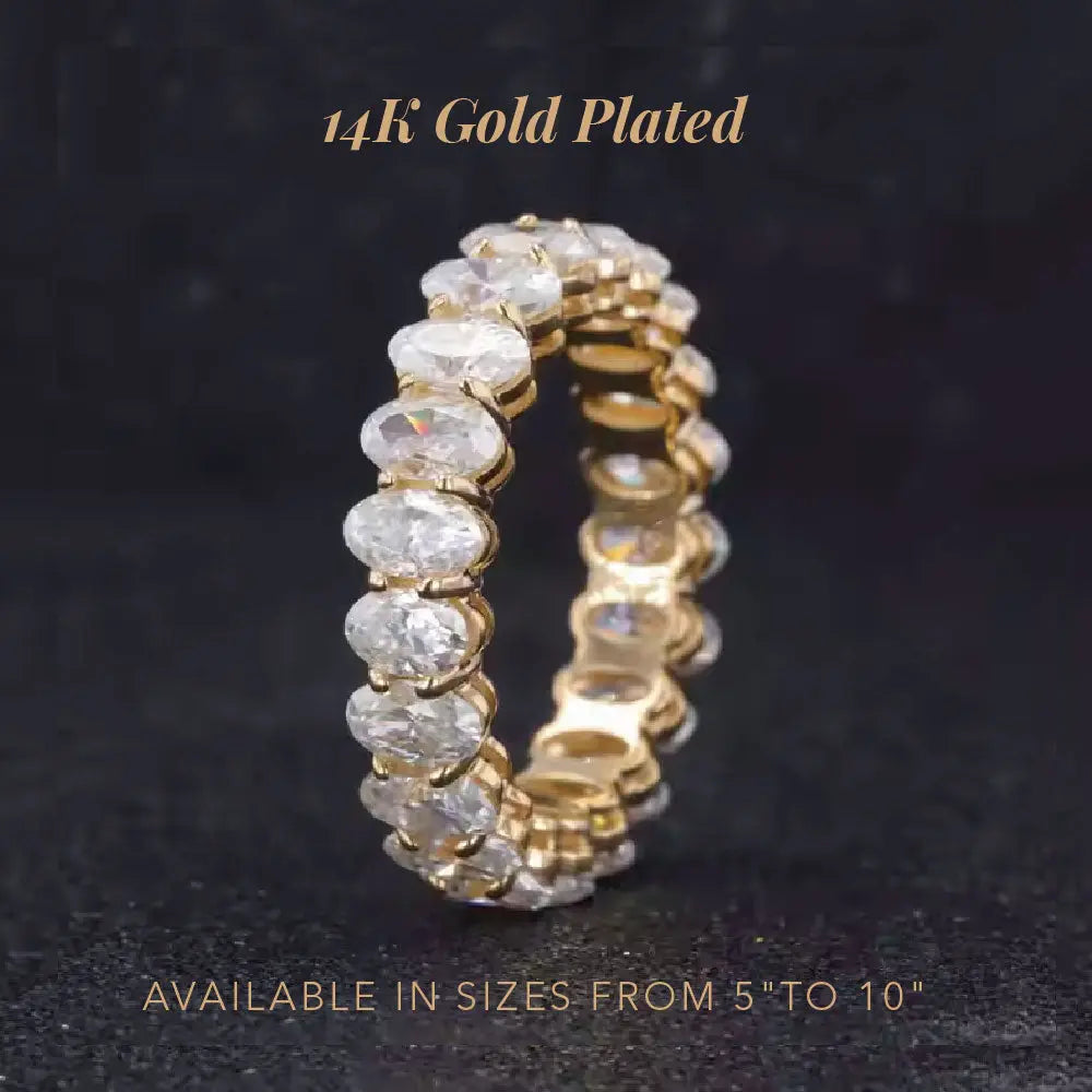 Forever Gleam Eternity Ring