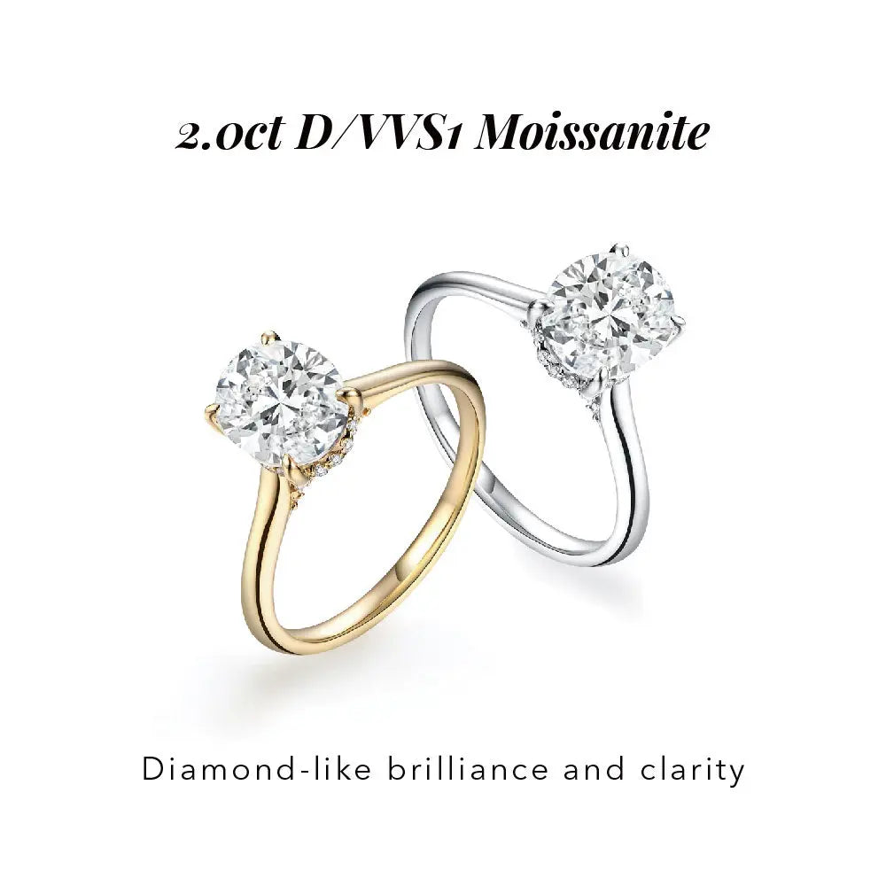Promise of Eternity Moissanite Ring