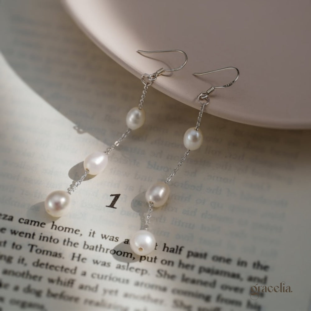 Everglow Freshwater Pearl Drop Earrings