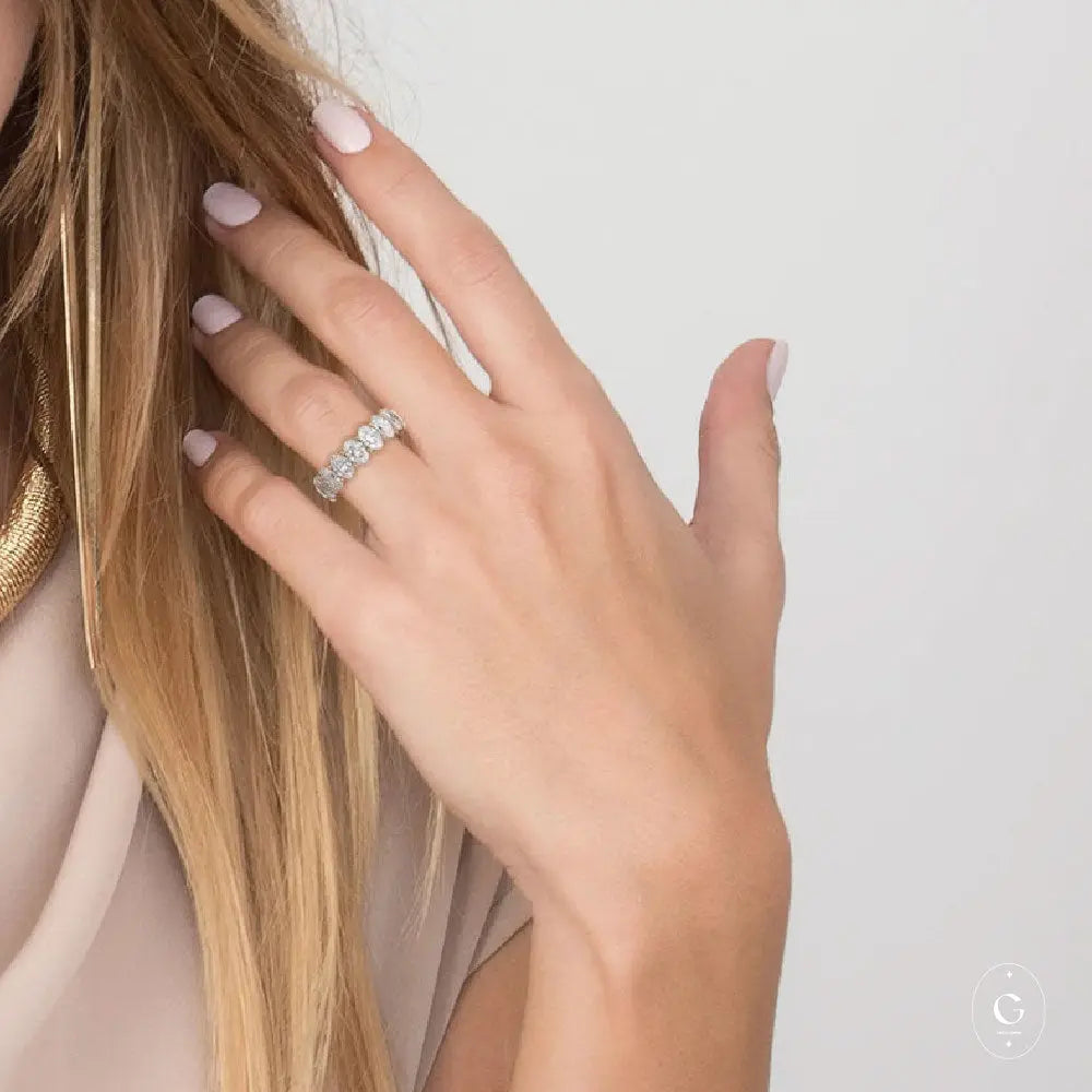 Forever Gleam Eternity Ring