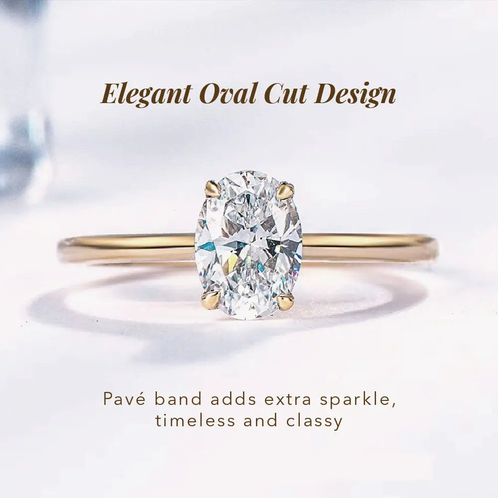 Promise of Eternity Moissanite Ring