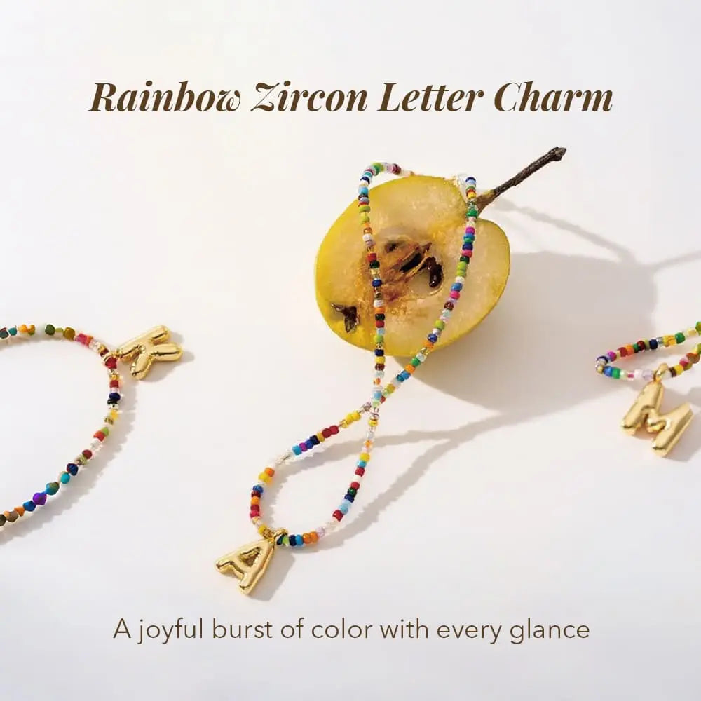 Color Muse Initial Necklace