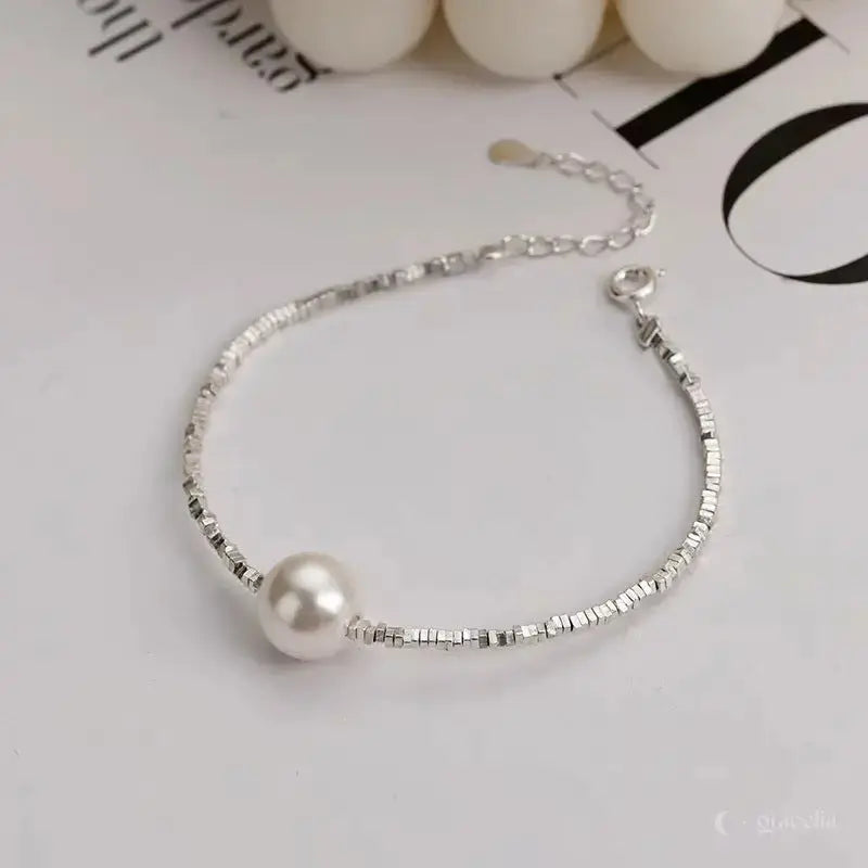 Pearl earrings