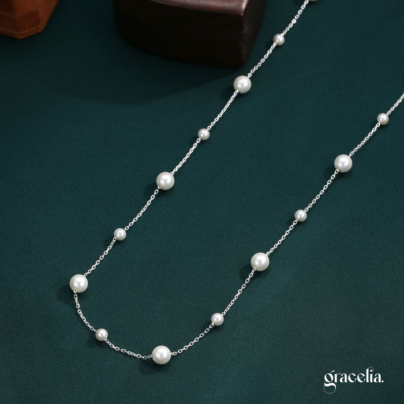 Starry Night Pearl Necklace