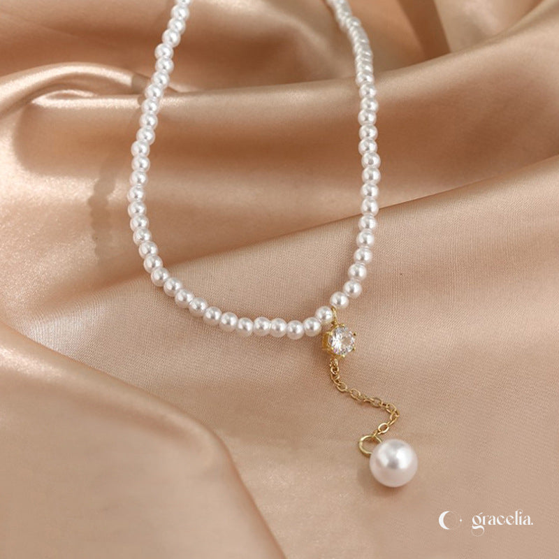 Moonlight Whisper Pearl Necklace