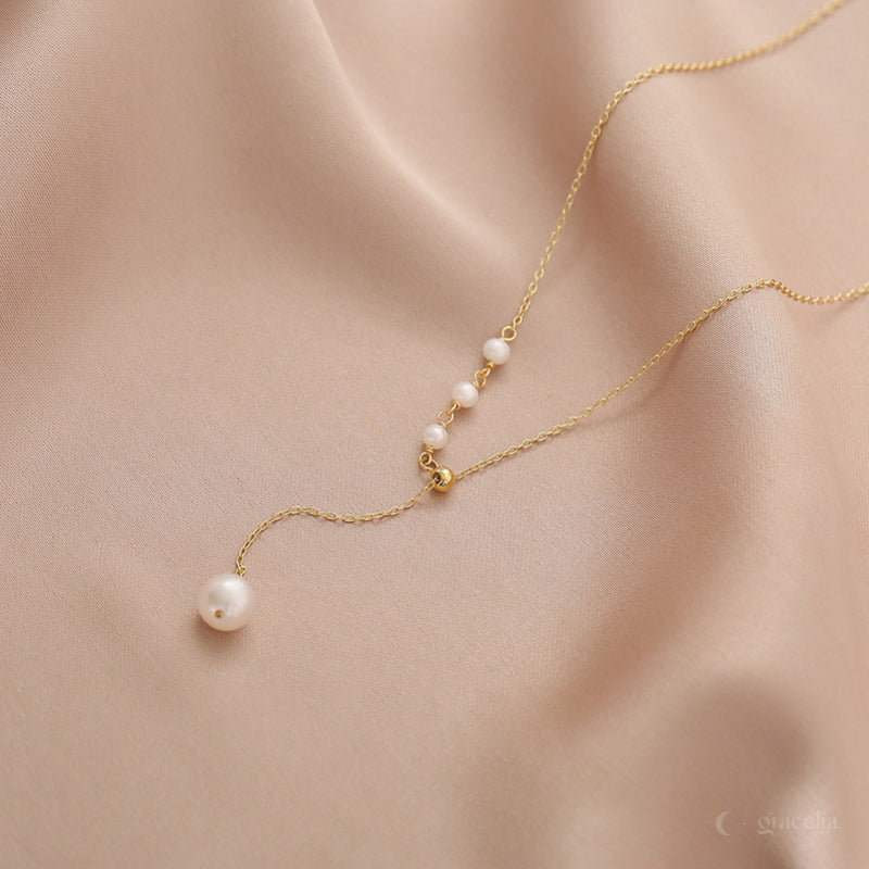 After Hours Dainty Pearl Necklace Vintage Pearl Necklace for Women 1