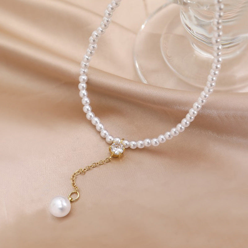 Moonlight Whisper Pearl Necklace