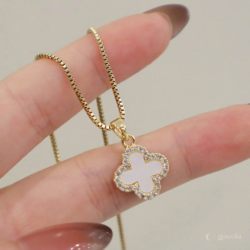 Grande Four Leaf Clover Necklace