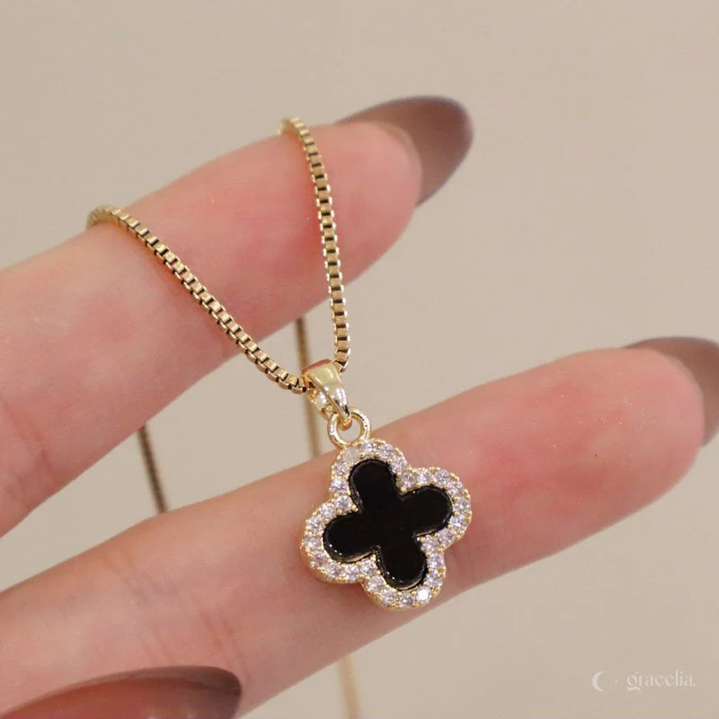 Grande Four Leaf Clover Necklace