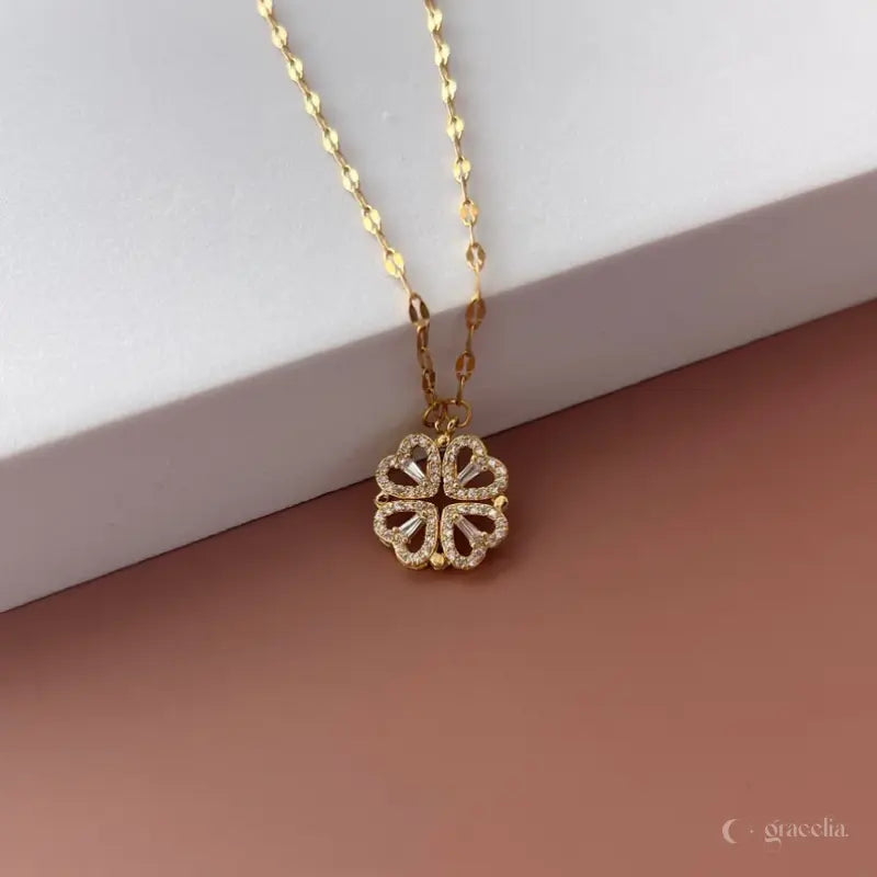 "Love & Luck" Clover Necklace