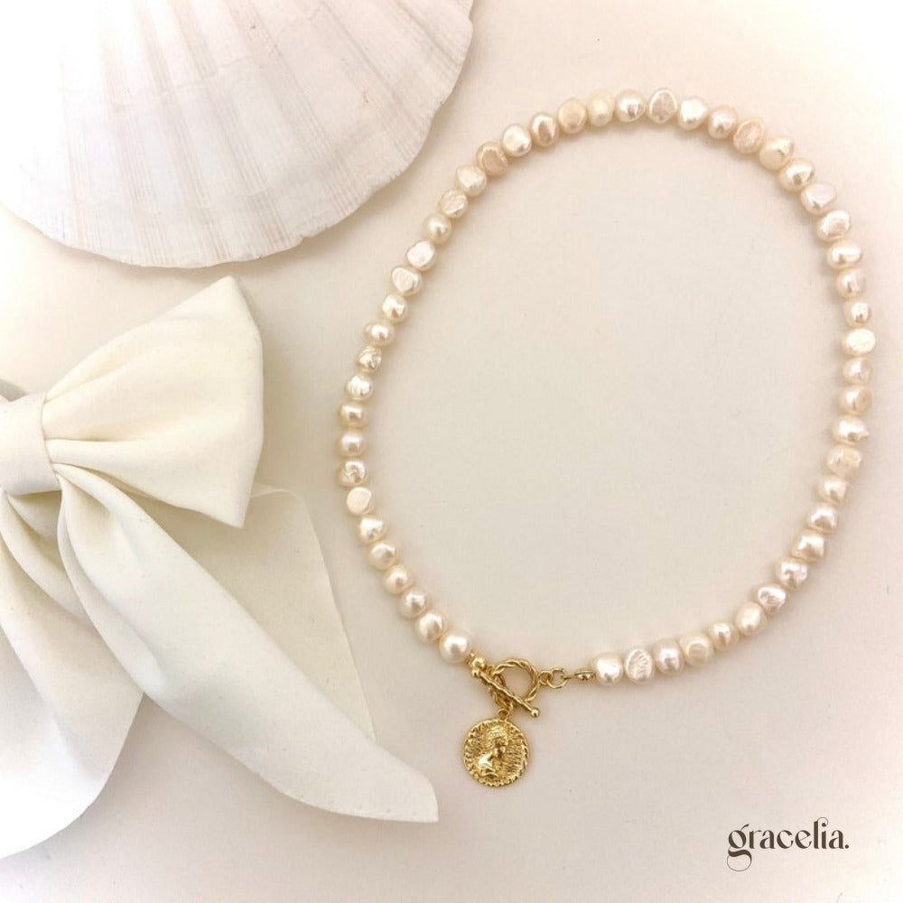 Daybreak Freshwater Pearl Necklace