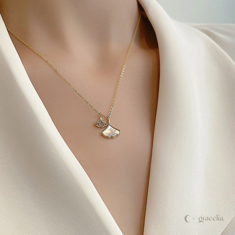 Lucky Leaf Pendant Necklace