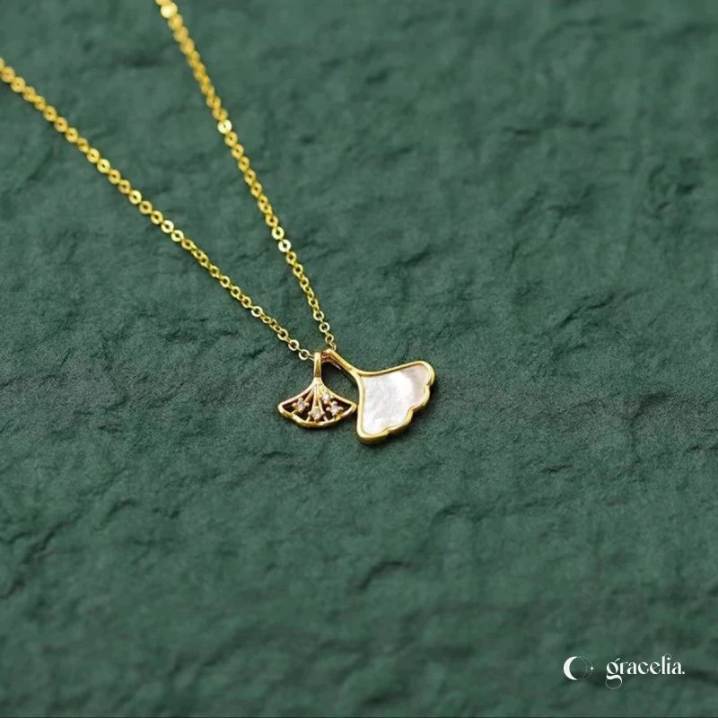 Lucky Leaf Pendant Necklace