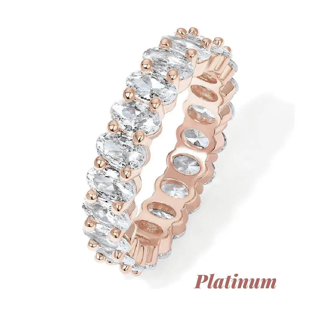 Forever Gleam Eternity Ring