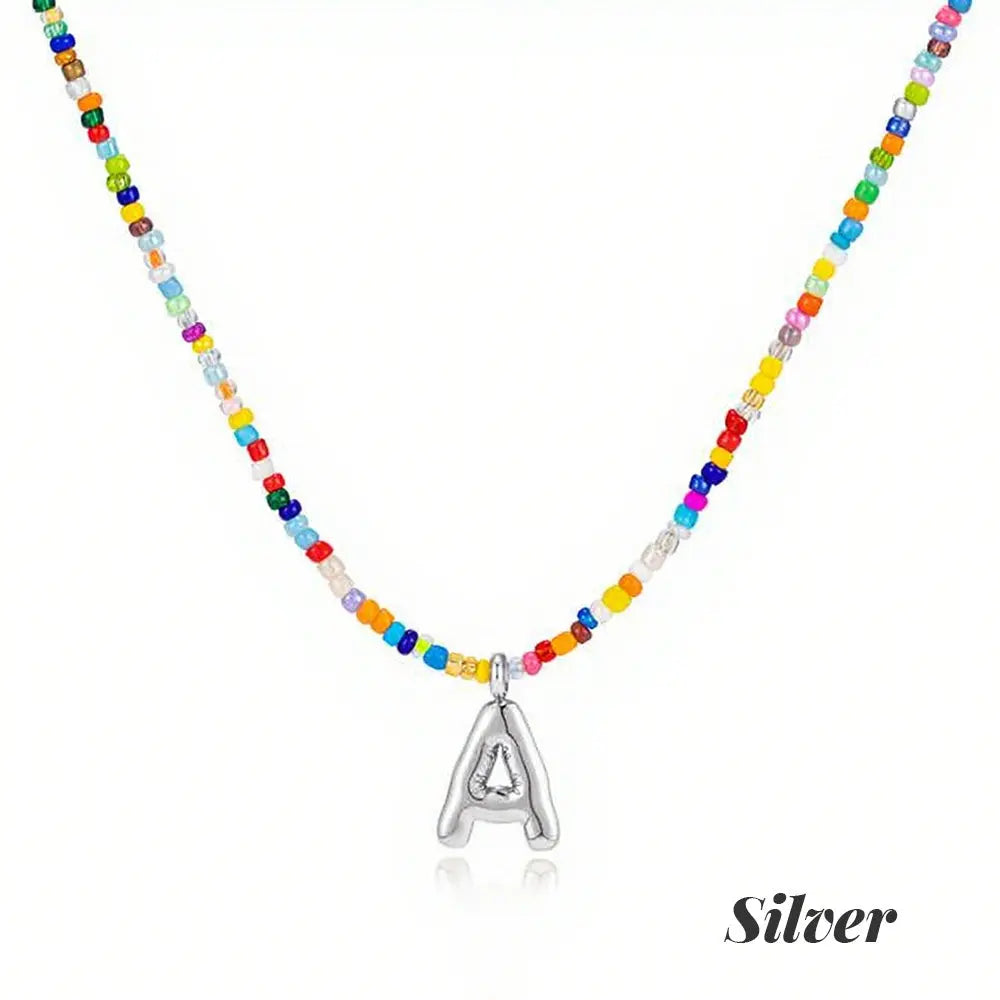 Color Muse Initial Necklace