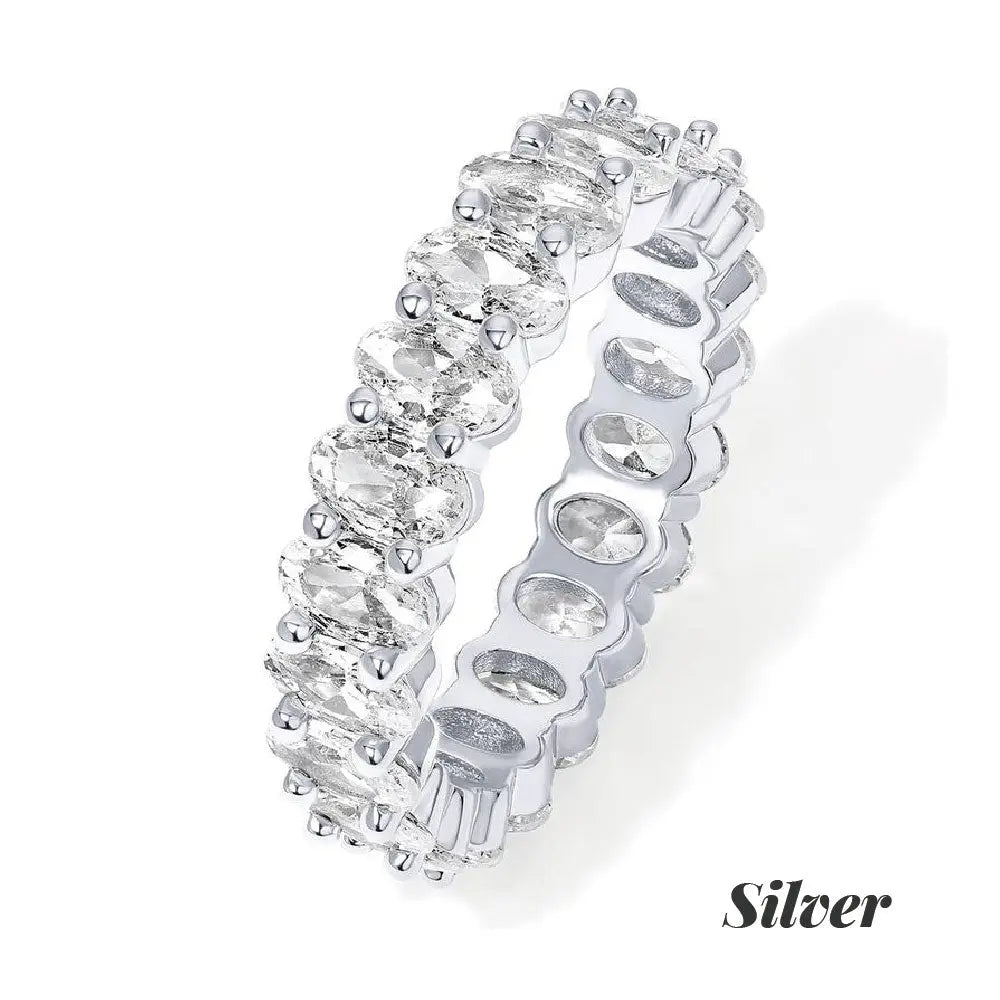 Forever Gleam Eternity Ring